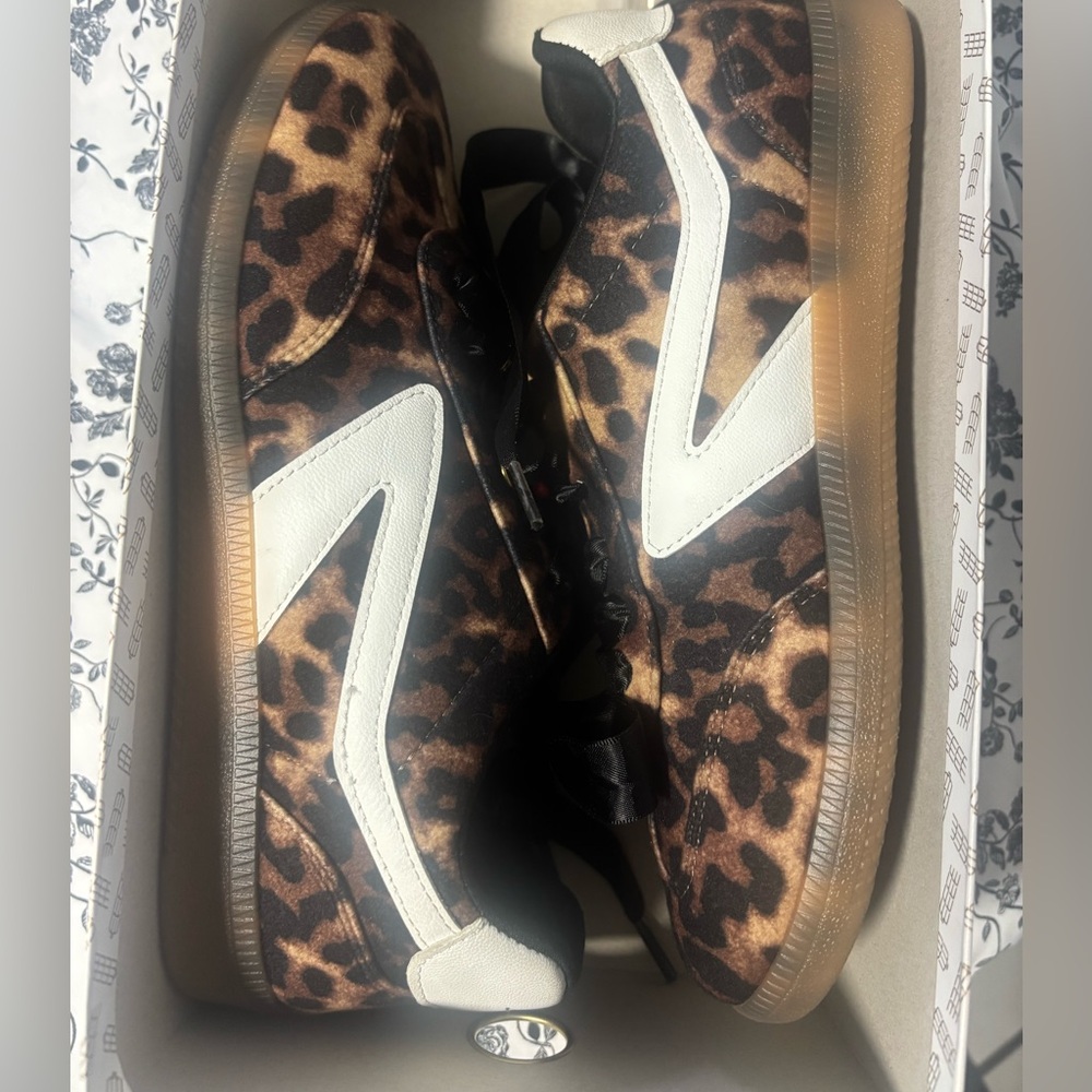 Cheetah sneakers
